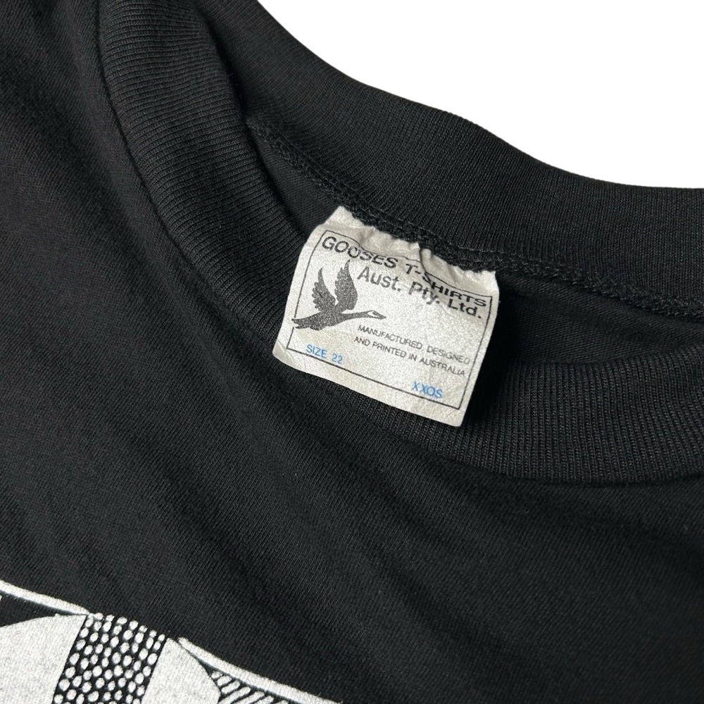 Vintage‎ 90s Abstract Art Graphic Tee Black White Modern Art T-Shirt Large - Picture 6 of 8